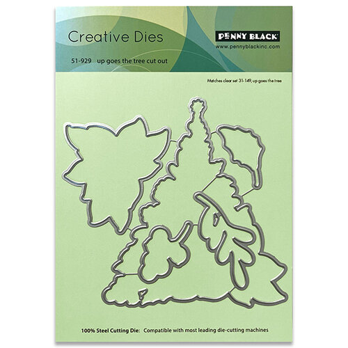 Penny Black - Creative Dies - Up Goes The Tree Cut Out