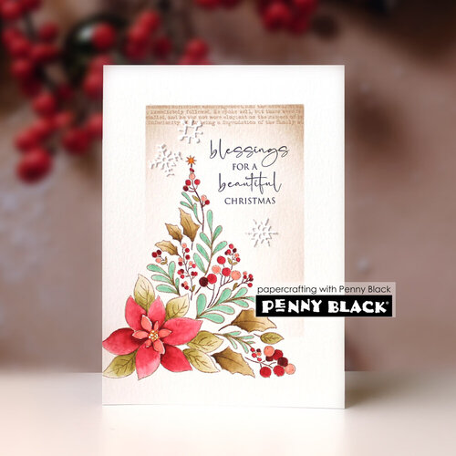 Penny Black - Creative Dies - Up Goes The Tree Cut Out