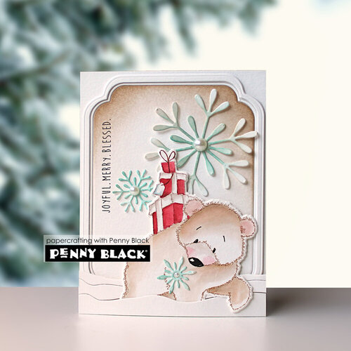 Penny Black - Creative Dies - Bear Tracks Cut Out 3 Penny Black - Creative Dies - Bear Tracks Cut Out