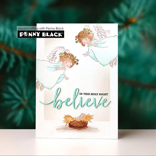 Penny Black - Creative Dies - Divine Whispers Cut Out