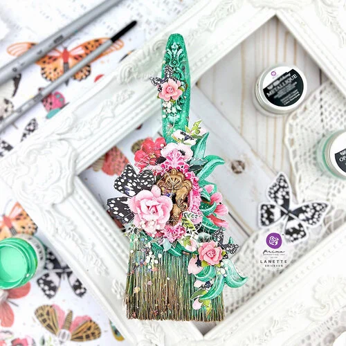 Prima - Painted Floral Collection - 12 x 12 Paper Pad