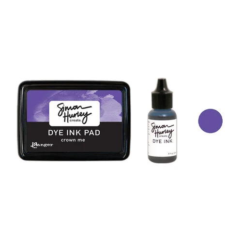 Ranger Ink - Simon Hurley - Dye Ink Pad and Reinker - Crown Me