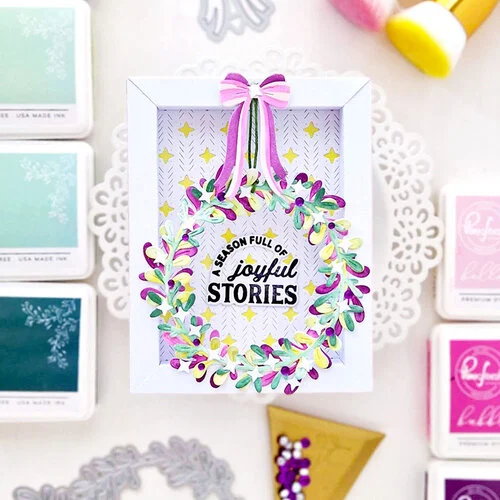 Pinkfresh Studio - Twinkle & Tradition Collection - Dies - Shadow Box Frame 4 Pinkfresh Studio - Twinkle & Tradition Collection - Dies - Shadow Box Frame