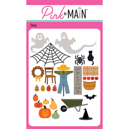 Pink and Main - Dies - Autumn Home Add-On