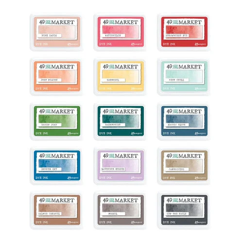 Ranger Ink - 49 and Market - Dye Ink Pad - Bundle 1