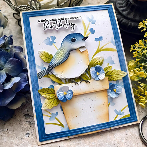 Papertrey Ink - Metal Dies - So Tweet