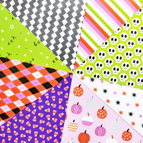 Catherine Pooler Designs - Ghostly Dozen Collection - 6 x 6 Patterned Paper Pack - Hocus Pocus