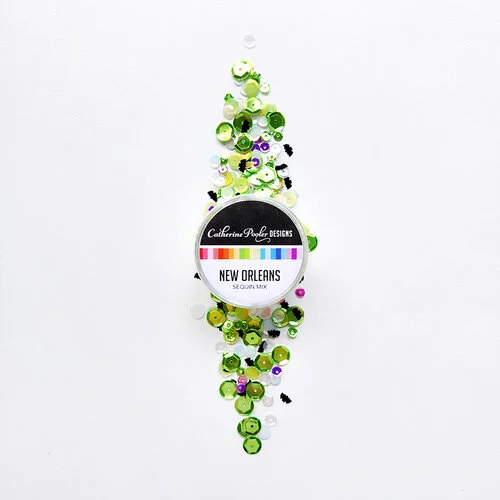 Catherine Pooler Designs - Ghostly Dozen Collection - Sequin Mix - New Orleans
