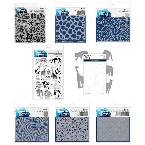 Simon Hurley - Stamp, Stencil, and Die Bundle