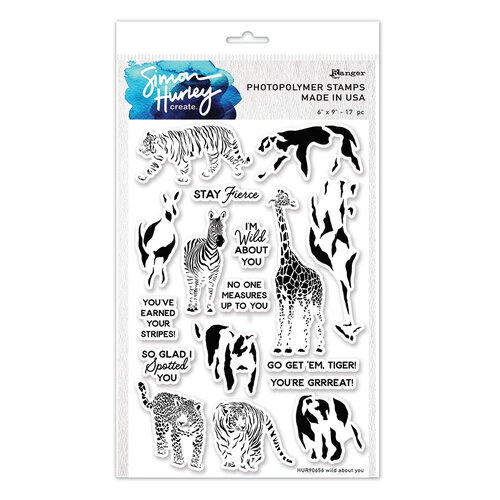 Simon Hurley - Stamp, Stencil, and Die Bundle 6 Simon Hurley - Stamp, Stencil, and Die Bundle