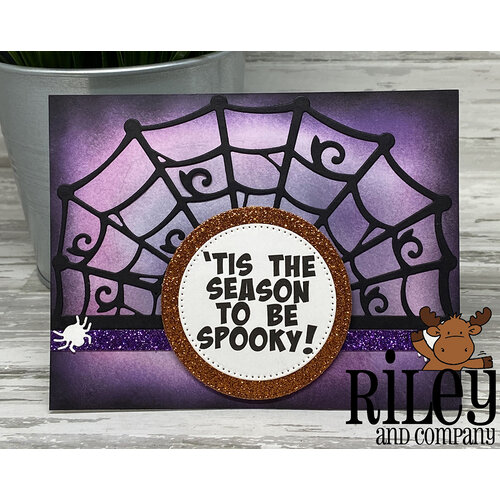 Riley and Company - Cut-Ups Collection - Dies - Overlay - Spiderweb