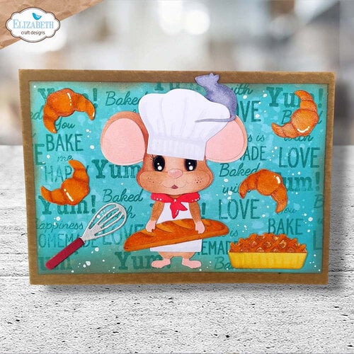 Elizabeth Craft Designs - Living It Up Collection - Dies - Baking Accessories