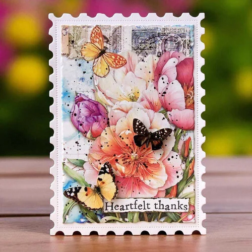 AALL and Create - Meadow Bloom Collection - Ephemera - Die-Cuts - Sorbet Petals