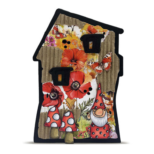 AALL and Create - Radiant Florals Collection - Rub-On Transfers - Dancing Poppies