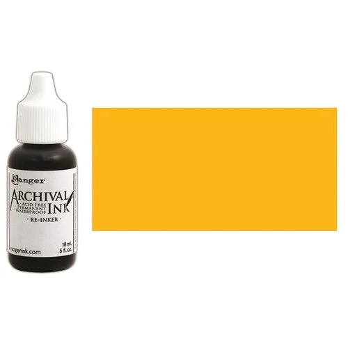 Ranger Ink - Wendy Vecchi - Archival Ink Reinker - Sunflower