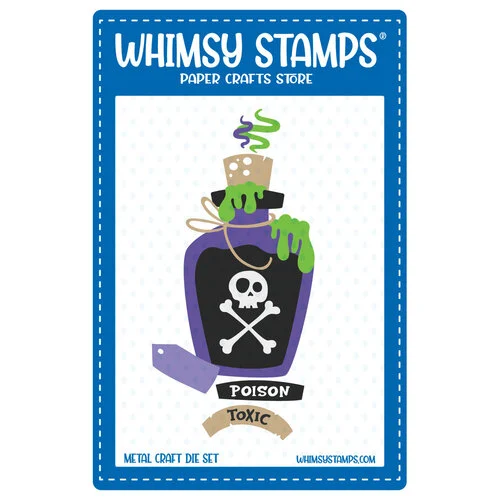 Whimsy Stamps - Dies - Potion Bottle 1 Whimsy Stamps - Dies - Potion Bottle
