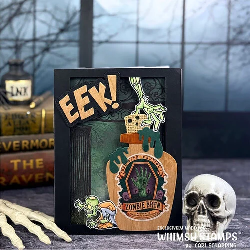 Whimsy Stamps - Dies - Potion Bottle 13 Whimsy Stamps - Dies - Potion Bottle