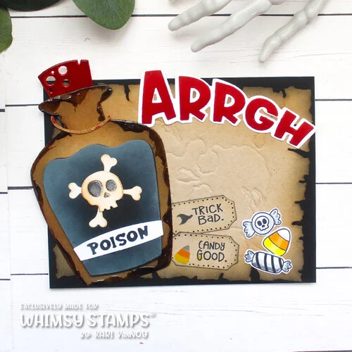 Whimsy Stamps - Dies - Potion Bottle 7 Whimsy Stamps - Dies - Potion Bottle