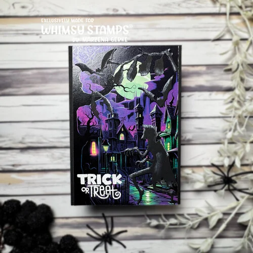 Whimsy Stamps - 6 x 6 Paper Pack - Gothic Glow 13 Whimsy Stamps - 6 x 6 Paper Pack - Gothic Glow