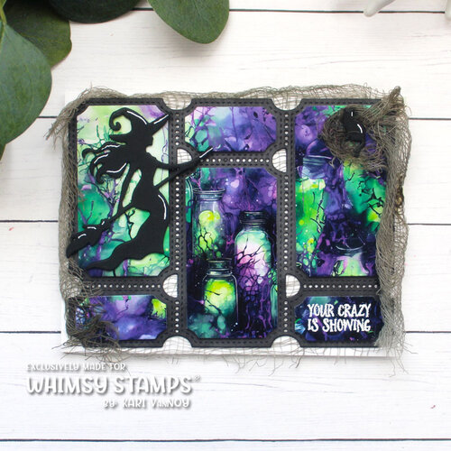 Whimsy Stamps - 6 x 6 Paper Pack - Gothic Glow
