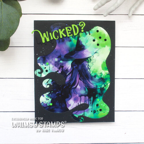 Whimsy Stamps - 6 x 6 Paper Pack - Gothic Glow 4 Whimsy Stamps - 6 x 6 Paper Pack - Gothic Glow