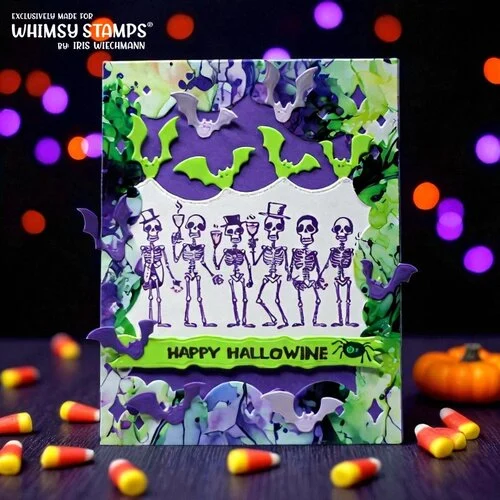 Whimsy Stamps - 6 x 6 Paper Pack - Gothic Glow 5 Whimsy Stamps - 6 x 6 Paper Pack - Gothic Glow