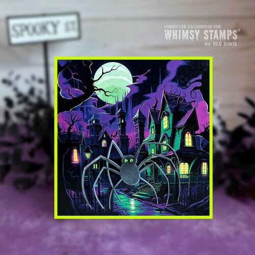 Whimsy Stamps - 6 x 6 Paper Pack - Gothic Glow 9 Whimsy Stamps - 6 x 6 Paper Pack - Gothic Glow