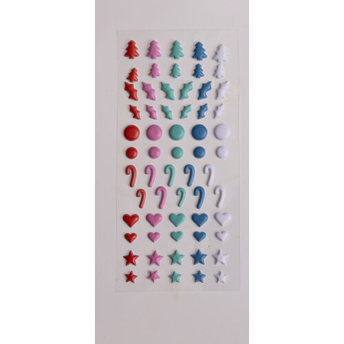 Everett Rd - Bow & Arrough Collection - Puffy Stickers - Shapes