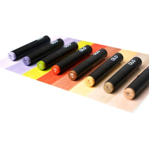 OLO - Brush Collection - 8 Color Marker Set - Architecture 5 OLO - Brush Collection - 8 Color Marker Set - Architecture