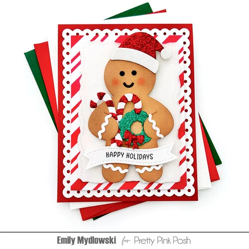 Pretty Pink Posh - Stencils - Candy Cane Strips