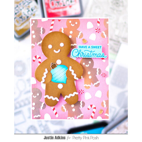 Pretty Pink Posh - Layering Stencils - Gingerbread 3 Pretty Pink Posh - Layering Stencils - Gingerbread