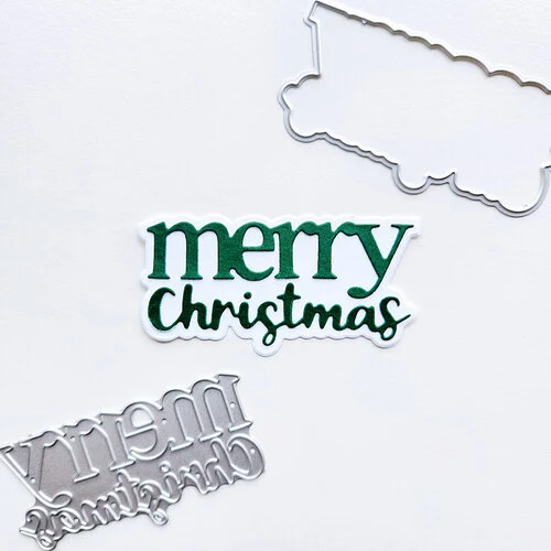 Catherine Pooler Designs - Night Before Christmas Collection - Dies - Merry Stack
