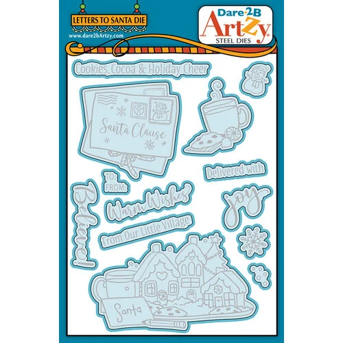 Dare 2B Artzy - Dies - Letters To Santa 1 Dare 2B Artzy - Dies - Letters To Santa