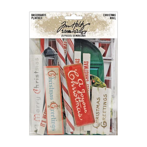 Idea-ology - Tim Holtz - Christmas - Baseboards 1 Idea-ology - Tim Holtz - Christmas - Baseboards