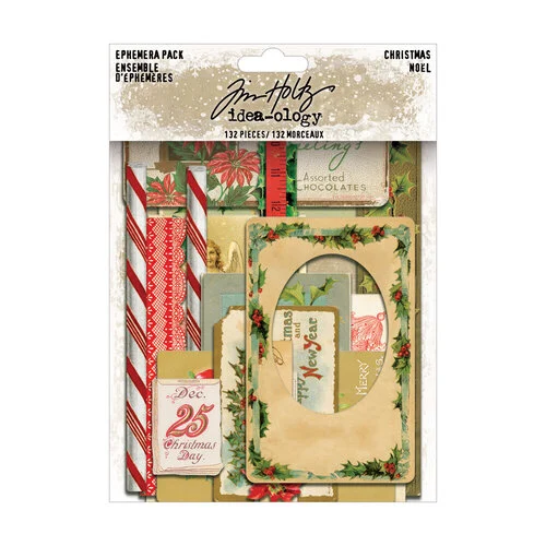 Idea-ology - Tim Holtz - Christmas - Ephemera 1 Idea-ology - Tim Holtz - Christmas - Ephemera