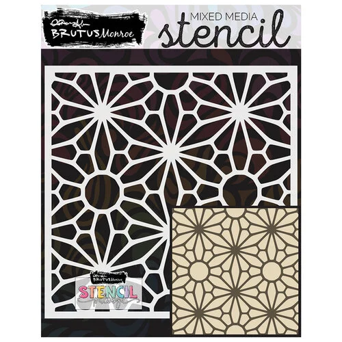 Brutus Monroe - Stencilpalooza Collection - Stencils - Kaleidoscope 1 Brutus Monroe - Stencilpalooza Collection - Stencils - Kaleidoscope