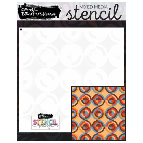 Brutus Monroe - Stencilpalooza Collection - Stencils - Geo Spheres 1 Brutus Monroe - Stencilpalooza Collection - Stencils - Geo Spheres
