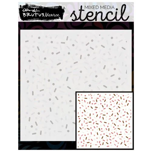Brutus Monroe - Frozen Treats Collection - Stencils - Sprinkles