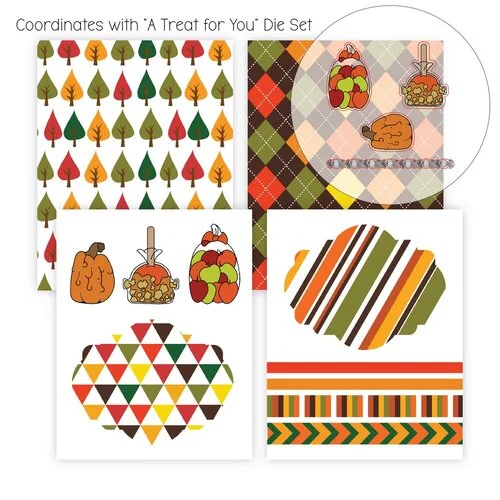 Brutus Monroe - A Treat For You Collection - Card Panels - Hello Pumpkin