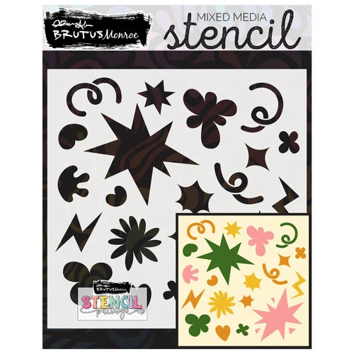 Brutus Monroe - Stencilpalooza Collection - Stencils - Doodle Pop