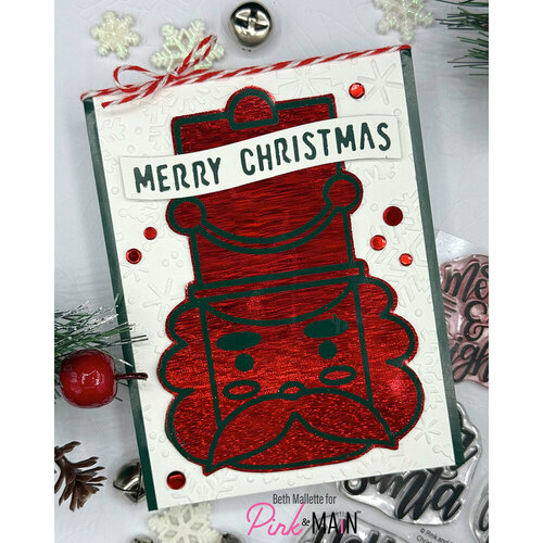 Pink and Main - Embellishments - Christmas Red Confetti