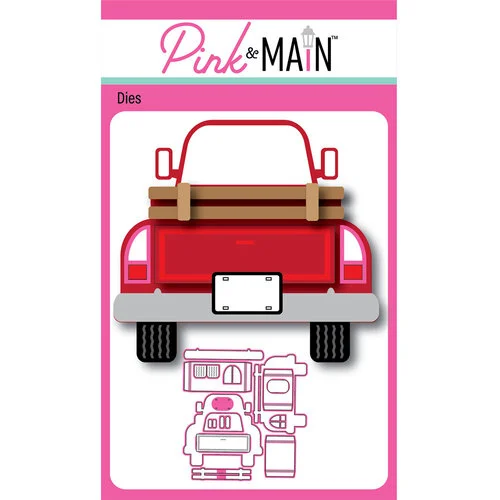 Pink and Main - Dies - Truck Pop Up Card 1 Pink and Main - Dies - Truck Pop Up Card
