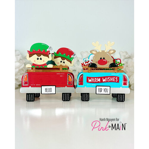 Pink and Main - Dies - Truck Pop Up Card 6 Pink and Main - Dies - Truck Pop Up Card