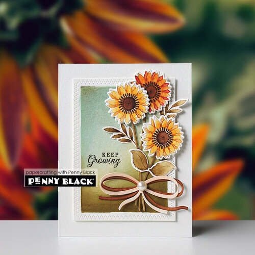 Penny Black - Creative Dies - Sunflowers Cut Out