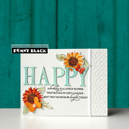 Penny Black - Creative Dies - Sunflowers Cut Out
