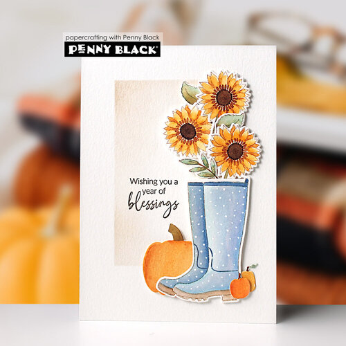 Penny Black - Creative Dies - Sunflowers Cut Out