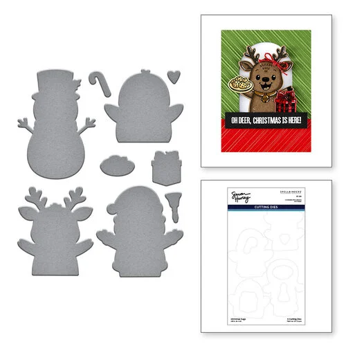 Spellbinders - Simon Hurley - Etched Dies - Christmas Hugs 1 Spellbinders - Simon Hurley - Etched Dies - Christmas Hugs