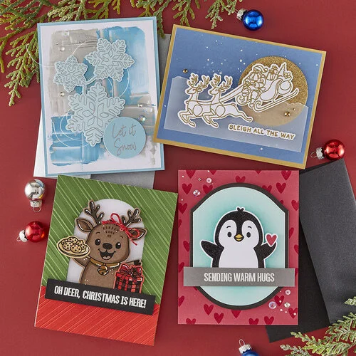 Spellbinders - Simon Hurley - Etched Dies - Christmas Hugs 8 Spellbinders - Simon Hurley - Etched Dies - Christmas Hugs