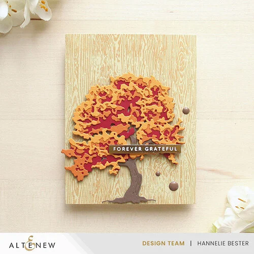 Altenew - Press Plate - Essential Textures - Fine Woodgrain 5 Altenew - Press Plate - Essential Textures - Fine Woodgrain