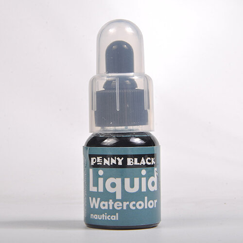 Penny Black - Liquid Watercolor Ink - Nautical 1 Penny Black - Liquid Watercolor Ink - Nautical